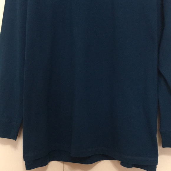 NORTHCREST Henley Cotton Poly Blend Men’s Knit Shirt - Picture 4 of 11